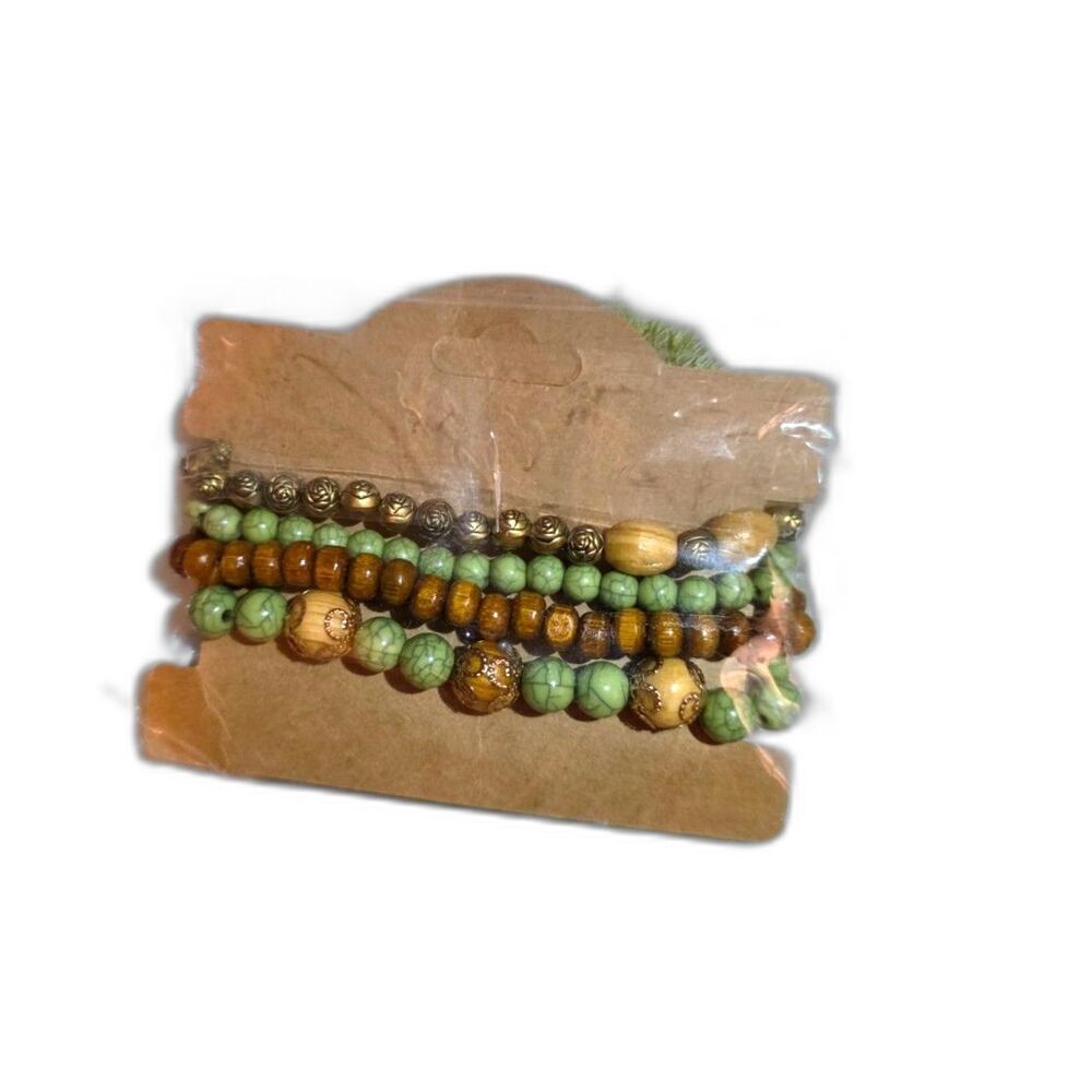 Bohemian-style stackable bracelets - Picture 4 of 4